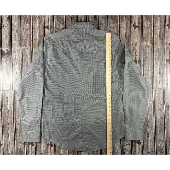 Theory RASTIGAR FRANKFURT cotton Shirt size M NWT color black white - Picture 7 of 7